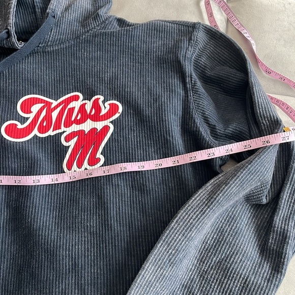 “Press Box- Royce Apparel ribbed Ole Miss Sweatshirt” - Picture 2 of 6